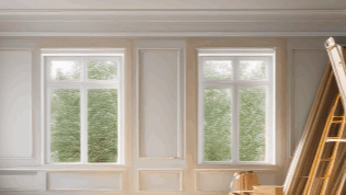 Einbau genormter Baufertigteile